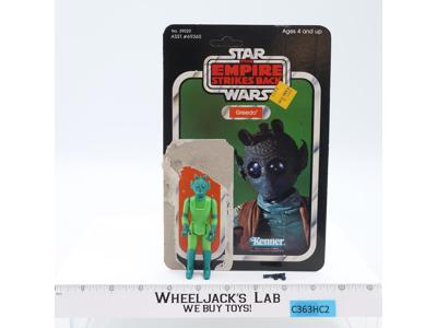 Greedo 100% Complete 41 Back-C Star Wars ROTJ 1983 Kenner Action Figure NO REPRO