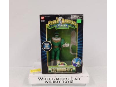 Laser Pistol Action Zeo Ranger IV Complete Power Rangers Zeo 1995 Bandai Figure