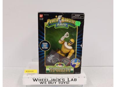 Laser Pistol Action Zeo Ranger II Complete Power Rangers Zeo 1995 Bandai Figure