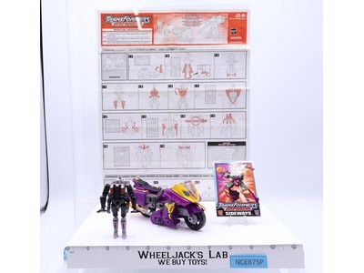 Sideways Super-con 100% Complete Armada 2002 Hasbro Transformers Action Figure