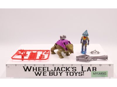 Placerias W/Skate 100% Complete Dino Riders 1989 Tyco Toys Vintage Action Figure