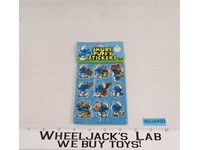 1980 Smurf Puffy Stickers Assortment #3