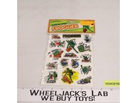 1981 Sega Enterprises Frogger Stick-Ons Puffy Stickers, Sealed