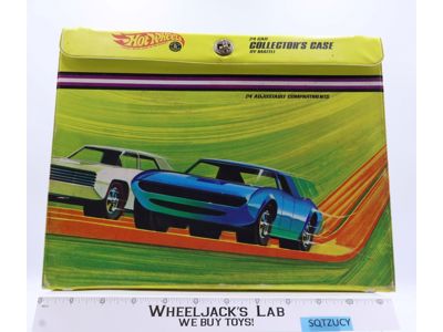 24 Car Collector's Carry Case W/ Trays 1967 Matchbox Vintage Storage Case