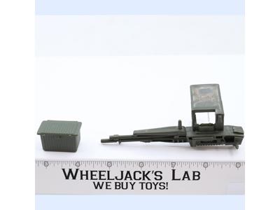 Hammer Humvee Roof Top Machine Gun W/ Ammo Box 1990 GI Joe Hasbro Figure Vehicle
