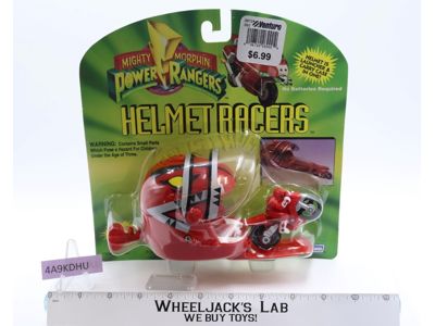 Red Ranger Helmet Racers Mighty Morphin Power Rangers 1994 Marchon NEW SEALED