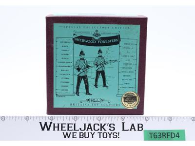 8815 Sherwood Foresters At Ready W. Britains Toy Soldiers 1994 NIB Collectors Ed