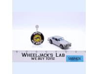 Rolls-Royce Silver Shadow Grey Enamel 1969 Redline Hot Wheels Mattel RL w Button