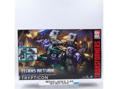 Trypticon 100% Complete Transformers Titans Return 2015 Hasbro Action Figure