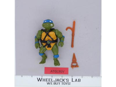Leonardo HARD HEAD Teenage Mutant Ninja Turtles 1988 Playmates Vintage Figure
