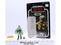 Princess Leia Combat Poncho W/Card 77 Back-A Star Wars ROTJ Kenner Action Figure