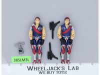 Tomax & Xamot V1 100% Complete G.I. Joe 1985 Hasbro Vintage Action Figure