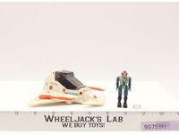 StarWolf W/ Tom Waldron 100% Complete Starcom 1986 Coleco Action Figure Vehicle