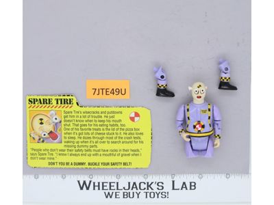 Spare Tire 100% Complete The Incredible Crash Dummies 1992 Tyco Action Figure