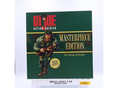GI Joe 12" Action Soldier Masterpiece Edition w/Deluxe Book NEW SEALED 1996