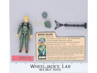 Short-Fuze V1 Straight Arms 100% Complete G.I. Joe 1982 Hasbro Vintage Figure