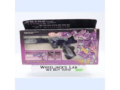 Shockwave 100% Complete W/BOX & INSERT WORKS G1 Transformers 1985 Vintage