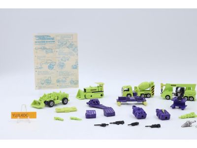 Devastator 100% Complete Vintage 1985 G1 Transformers Hasbro Action Figure
