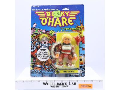 Willy Du Witt Bucky O' Hare 1990 Hasbro Vintage Action Figure NEW SEALED