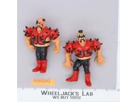 Legion of Doom WWF WWE 100% Complete Hasbro Wrestling 1991 Titan Sports Vintage