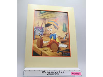 Pinocchio Exclusive Commemorative Lithograph 1993 Walt Disney 16x12 MINT