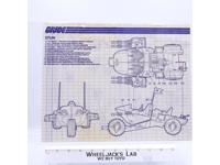 Cobra Stun 1986 ORIGINAL Instructions / Blueprints G.I. Joe Hasbro Action Figure