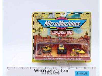 #66354 Cavern Crawlers #3 Micro Machines Exploration Earth Galoob NEW SEALED