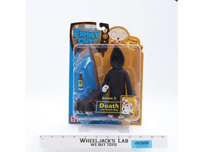Death & Dog Family Guy Series 2 2005 Mezco Action Figure NEW SEALED