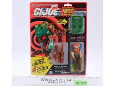 Rock 'N Roll GI Joe Sonic Fighters 1990 Hasbro Action Figure NEW MOSC SEALED