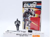 Snake Eyes V3 Complete W/Cardback G.I. Joe 1989 Hasbro Vintage Action Figure