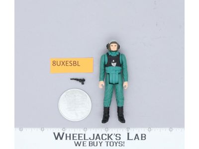 A-Wing Pilot W/ Coin 100% Complete Star Wars ROTJ 1984 Vintage Kenner NO REPRO