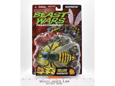 Waspinator Deluxe W/Rock Bubble MOSC 1995 Beast Wars Transformers Action Figure