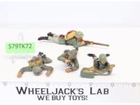 German Soldiers Germany Toy Figures Up to 4.5" Military Miniatures Laying