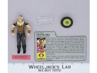 Crystal Ball V1 100% Complete G.I. Joe 1987 Hasbro Vintage Action Figure