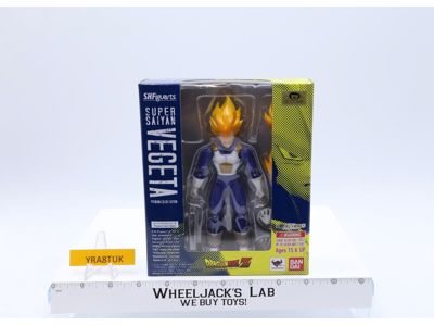Super Saiyan VEGETA #3 Dragon Ball Z SH Figuarts Bandai NEW MISB 2015 Color Ed.