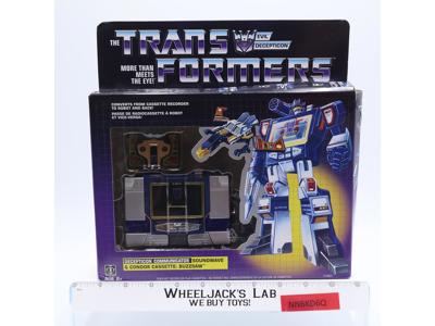 Soundwave + Buzzsaw Transformers Reissue 2018 Hasbro Action Figure NEW SEALED
