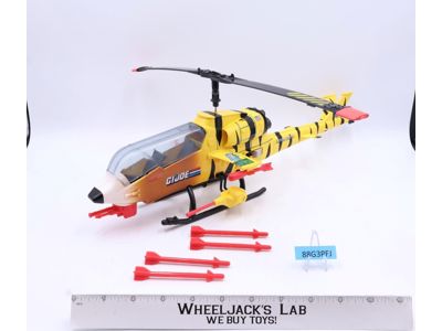 Tiger Fly 100% Complete GI Joe 1983 Hasbro Vintage Action Figure Vehicle