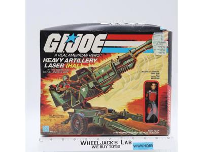 Heavy Artillery Laser HAL W/ Grand Slam GI Joe 1982 Hasbro Vehicle NEW MIB