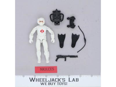 Black Major Eels Artic Ghost Complete G.I. Joe 1985 Hasbro Vintage Action Figure