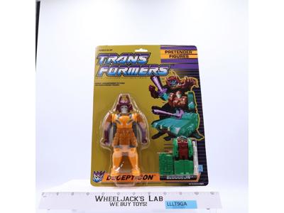 Bludgeon Pretenders MOSC NEW 1989 Vintage Hasbro G1 Transformers Action Figure