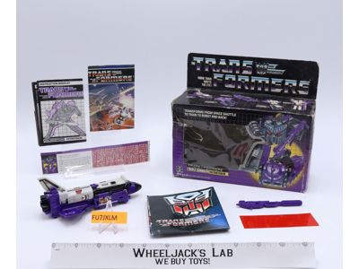 Astrotrain w/Box 100% Complete 1985 Vintage Hasbro G1 Transformers figure