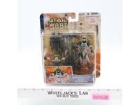 Durge W/ Swoop Bike Separatist Forces Star Wars Clone Wars 2003 Hasbro NEW MOSC