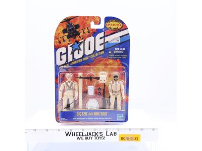 Big Ben and Whiteout GI Joe Collector's Special Edition 2000 Hasbro MOSC Figures