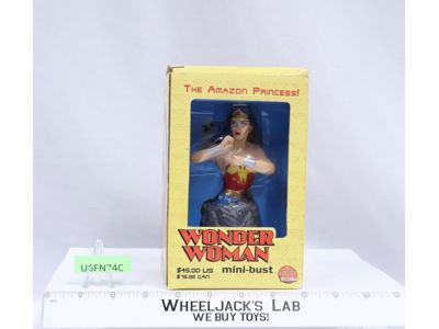 Wonder Woman Amazon Princess 2004 DC Direct 5" Cold-Cast Mini Bust
