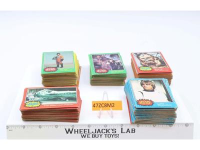 Complete Blue Red Orange Decks Series 1-5 Star Wars 1977 Topps Trading Cards