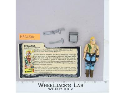 Buzzer V1 100% Complete G.I. Joe 1985 Hasbro Vintage Action Figure