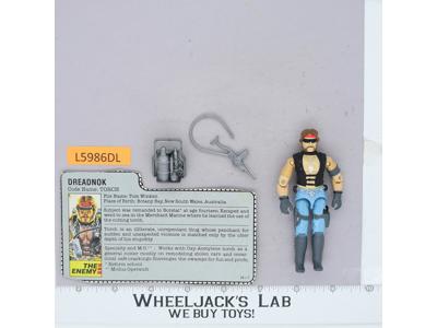 Torch V1 100% Complete G.I. Joe 1985 Hasbro Vintage Action Figure