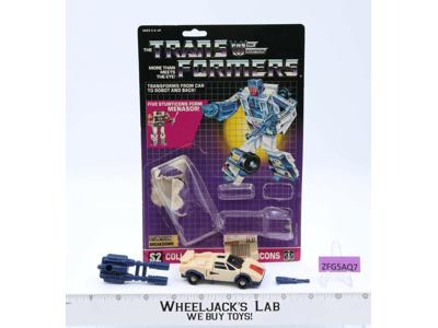 Breakdown 100% Complete W/CARDBACK & BUBBLE NEAR MINT 1986 G1 Transformers