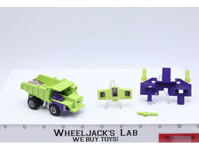 Long Haul Devastator 100% Complete 1985 Vintage G1 Transformers Dump Truck