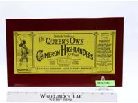 British Soldiers Queen's Own Cameron Highlanders No 5183 1983 Limited Ed Toy NIB